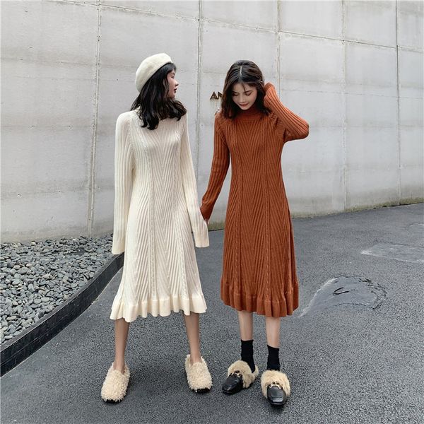 dresses elegant turtleneck long sweater women thick knit autumn winter female slim a-line basic casual xwz7 x6el, Black;gray
dresses elegant turtleneck long sweater women thick knit autumn winter female slim a-line basic casual xwz7 x6el, Black;gray