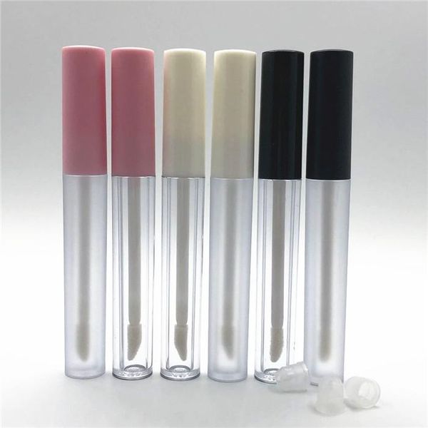 10-50pcs 2.5ml high-grade lipstick tube frosted/transparent bottle lip gloss tubes pink white black cover round glaze storage bottles & jars
10-50pcs 2.5ml high-grade lipstick tube frosted/transparent bottle lip gloss tubes pink white black cover round glaze storage bottles & jars