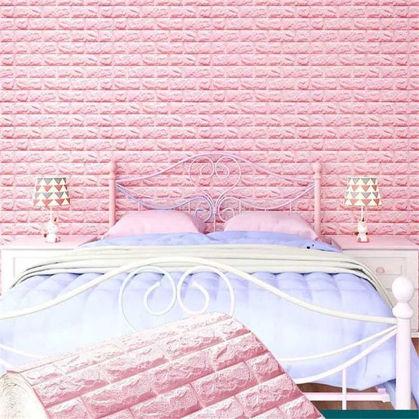 wall stickers 3d brick wallpaper decor foam waterproof covering for kids living room diy background
wall stickers 3d brick wallpaper decor foam waterproof covering for kids living room diy background