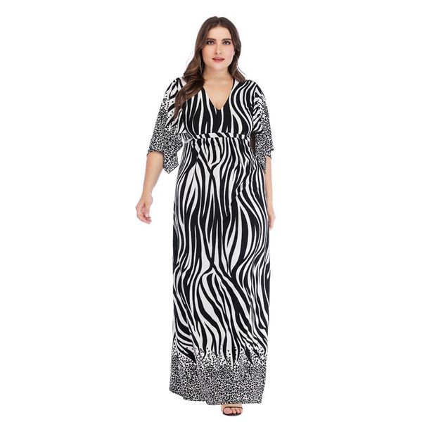 party dresses plus size dress 5xl 6xl women summer v neck batwing sleeve high waist striped print long lady tunic maxi k388, White;black
party dresses plus size dress 5xl 6xl women summer v neck batwing sleeve high waist striped print long lady tunic maxi k388, White;black