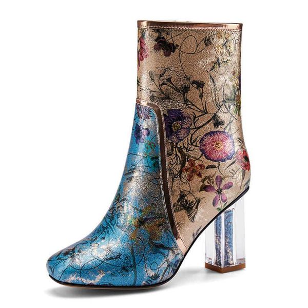 boots summer 2021 style women's shoes 19 autumn print transparent crystal thick heel can be 40-43, Black
boots summer 2021 style women's shoes 19 autumn print transparent crystal thick heel can be 40-43, Black