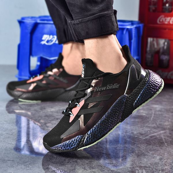 smile welcome quality new breathable lightweight in summer men's flying woven running leisure travel shoes, Black
smile welcome quality new breathable lightweight in summer men's flying woven running leisure travel shoes, Black
