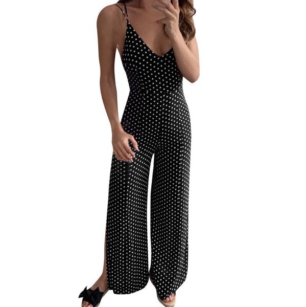 women's jumpsuits & rompers jumpsuit fashion women polka dot black playsuit v-neck backless bodycon bodysuit lady off shoulder long bod, Black;white
women's jumpsuits & rompers jumpsuit fashion women polka dot black playsuit v-neck backless bodycon bodysuit lady off shoulder long bod, Black;white
