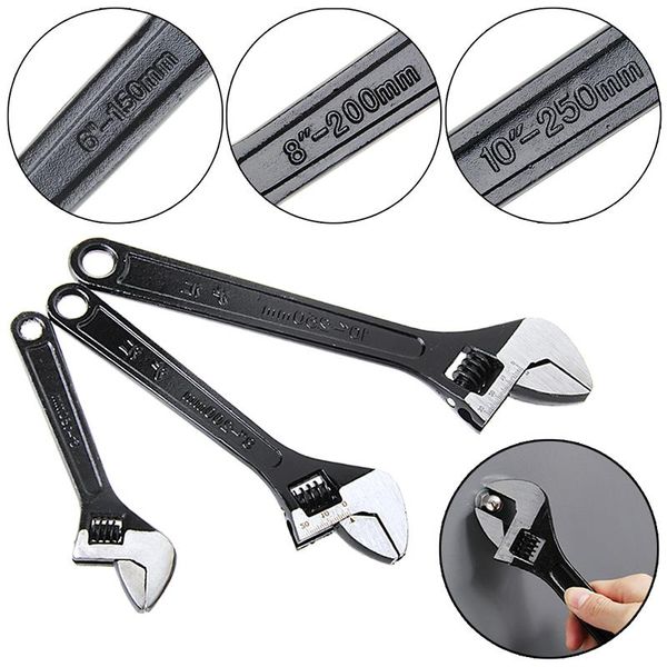professional 6" 8" 10" diy adjustable wrench spanner hand grip tool 1pc nice gifts #20/22w tools
professional 6" 8" 10" diy adjustable wrench spanner hand grip tool 1pc nice gifts #20/22w tools