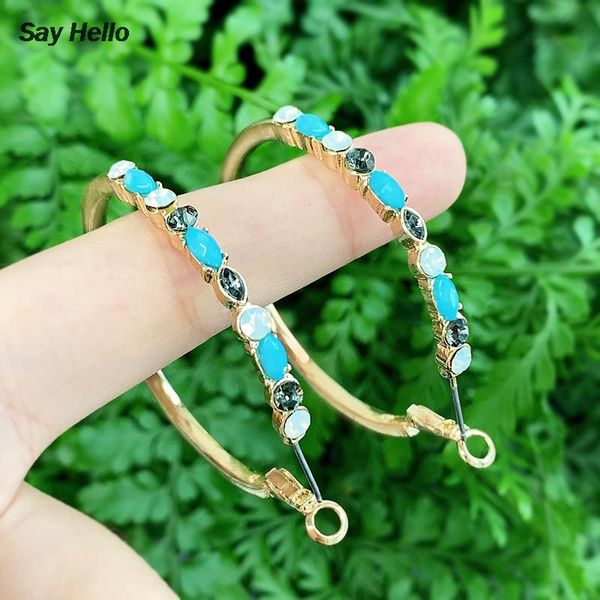 boho handmade turquoises stones inlaid big circle hoop earrings women's female round jewelry femme brincos b20214 & huggie, Golden;silver
boho handmade turquoises stones inlaid big circle hoop earrings women's female round jewelry femme brincos b20214 & huggie, Golden;silver