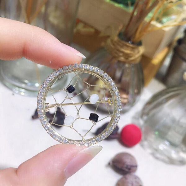 pins, brooches gold color handmade for women round brooch pin vintage fashion jewelry accessories, Gray
pins, brooches gold color handmade for women round brooch pin vintage fashion jewelry accessories, Gray
