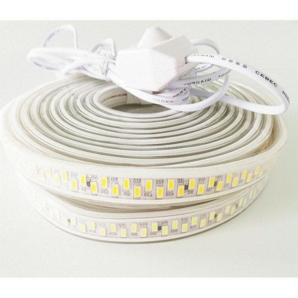 strips fanlive 50m/lot 180leds/m double row ac110v 220v smd 5730/5630 led strip tape flexible warm white waterproof for home decoration
strips fanlive 50m/lot 180leds/m double row ac110v 220v smd 5730/5630 led strip tape flexible warm white waterproof for home decoration