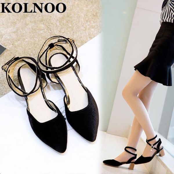 sandals kolnoo ladies handmade 5cm thick heels cross-buckle straps summer pearl-deco daily wear fashion evening party shoes, Black
sandals kolnoo ladies handmade 5cm thick heels cross-buckle straps summer pearl-deco daily wear fashion evening party shoes, Black
