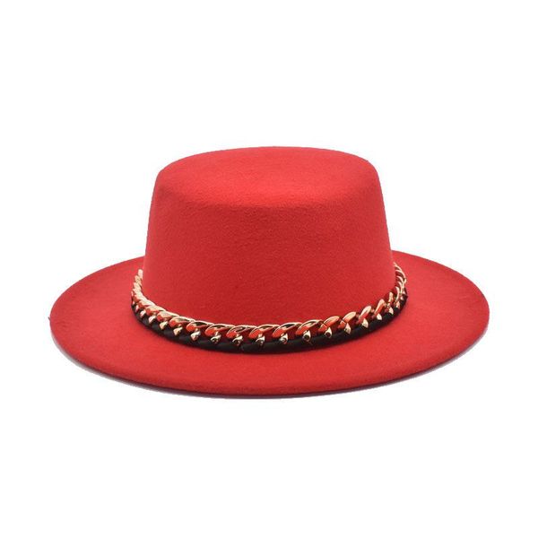 wide brim hats ladies' autumn and winter woolen hat jazz for men's felt fedora women, Blue;gray
wide brim hats ladies' autumn and winter woolen hat jazz for men's felt fedora women, Blue;gray