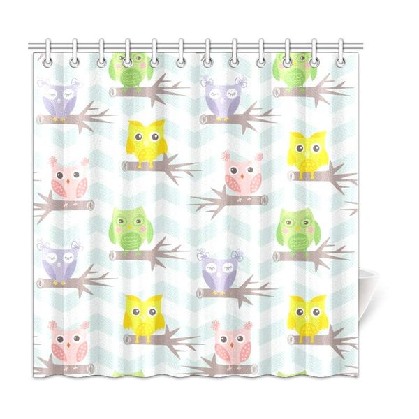 xiucoo cute owls chevron home bath decor polyester fabric shower curtain bathroom sets 72 x 72 inches
xiucoo cute owls chevron home bath decor polyester fabric shower curtain bathroom sets 72 x 72 inches