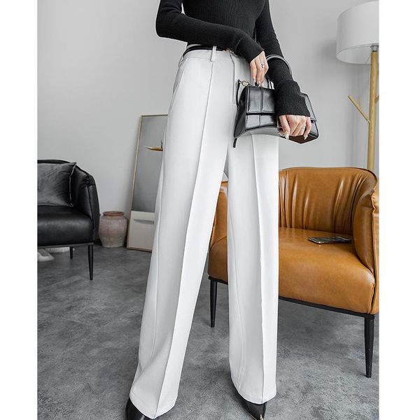 vintage pants high waist women plus size wide leg casual female korean trousers 2021 women's & capris, Black;white
vintage pants high waist women plus size wide leg casual female korean trousers 2021 women's & capris, Black;white
