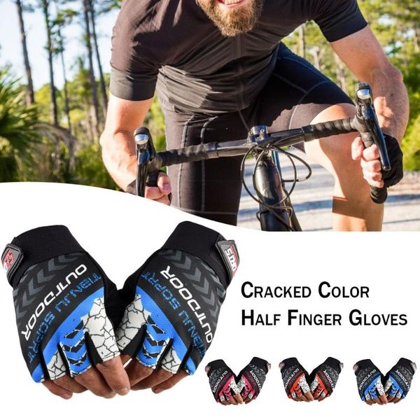 1pair half finger cycling gloves -absorbing anti-slip breathable outdoor sports bike bicycle glove for men women, Black
1pair half finger cycling gloves -absorbing anti-slip breathable outdoor sports bike bicycle glove for men women, Black