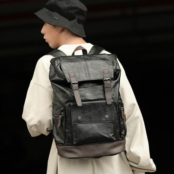 outdoor bags fashion men backpack waterproof pu leather travel backpacks man business back bag male school for teenager
outdoor bags fashion men backpack waterproof pu leather travel backpacks man business back bag male school for teenager
