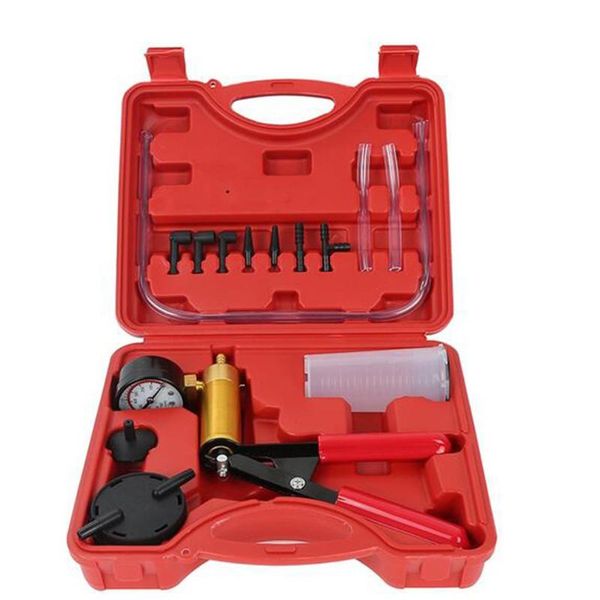 professional hand tool sets manual vacuum pump automobile pumping dual-use negative pressure suction brake oil replacement detector repair
professional hand tool sets manual vacuum pump automobile pumping dual-use negative pressure suction brake oil replacement detector repair