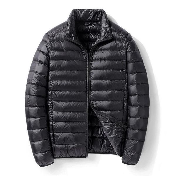 2021 autumn and winter new stand collar cardigan coat men's lightweight short fashion leisure down et, Black
2021 autumn and winter new stand collar cardigan coat men's lightweight short fashion leisure down et, Black