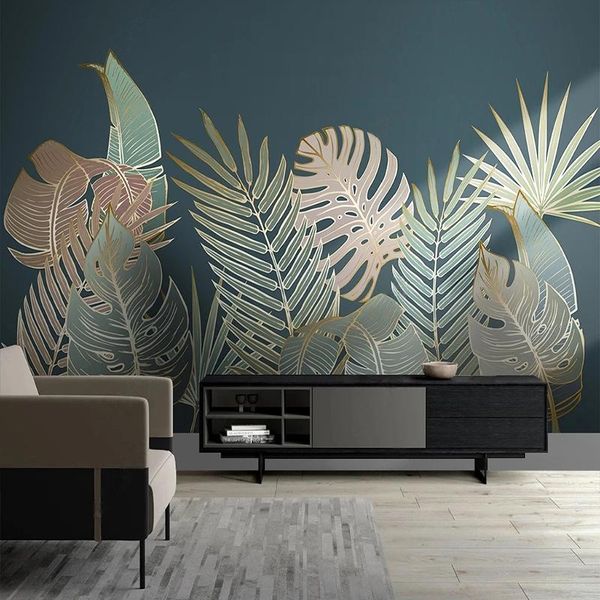 wallpapers custom mural wallpaper nordic light luxury 3d tropical plant leaf living room tv bedroom background wall paper papel de parede
wallpapers custom mural wallpaper nordic light luxury 3d tropical plant leaf living room tv bedroom background wall paper papel de parede
