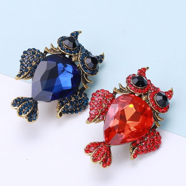 factory creative diamond inlaid glass brooch owl animal series exaggerated pin coat suit accessories christmas
factory creative diamond inlaid glass brooch owl animal series exaggerated pin coat suit accessories christmas
