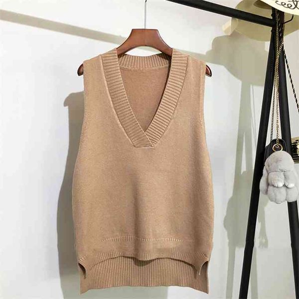 v-neck knitted womens autumn and winter new korean loose wild pink vest women sleeveless sweater 11810, White;black
v-neck knitted womens autumn and winter new korean loose wild pink vest women sleeveless sweater 11810, White;black