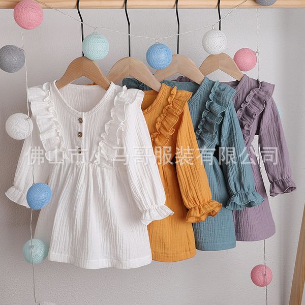 childrens dress spring and autumn new girls cotton long sleeve one-piece princess dress girl dresses, Red;yellow
childrens dress spring and autumn new girls cotton long sleeve one-piece princess dress girl dresses, Red;yellow