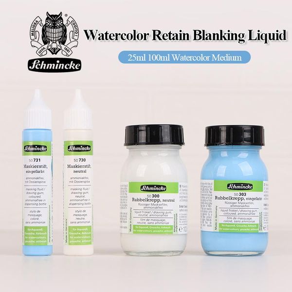schmincke cover/block/protect/leave blank areas watercolor retain blanking liquid/gum 25/100ml pigskin glue strong cleaning gum gift sets
schmincke cover/block/protect/leave blank areas watercolor retain blanking liquid/gum 25/100ml pigskin glue strong cleaning gum gift sets