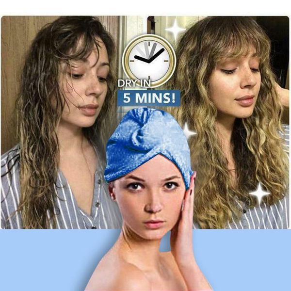 shower caps 1pcs microfibre after hair drying wrap womens girls lady's towel quick dry hat cap turban head bathing tools
shower caps 1pcs microfibre after hair drying wrap womens girls lady's towel quick dry hat cap turban head bathing tools
