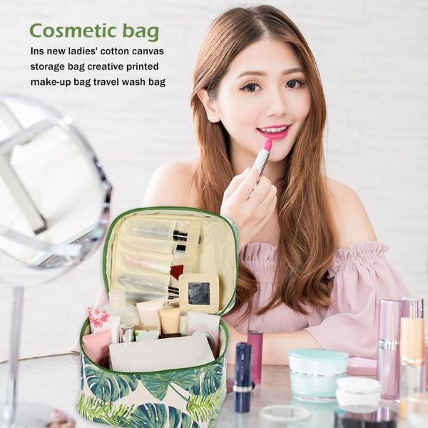 print cosmetic bag make up clutch portable travel women makeup wash storage bags exquisite design generous and stylish & cases
print cosmetic bag make up clutch portable travel women makeup wash storage bags exquisite design generous and stylish & cases