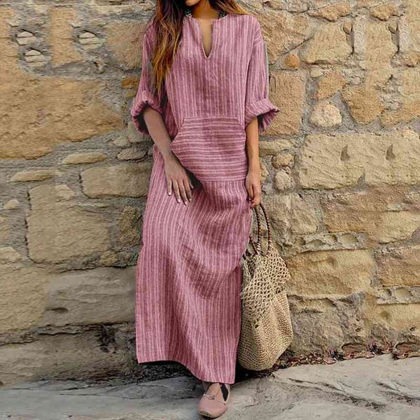 bohemia robe longue femme soirée women dress elegante summer cotton and linen yarn dyed striped loose long, Black;gray
bohemia robe longue femme soirée women dress elegante summer cotton and linen yarn dyed striped loose long, Black;gray