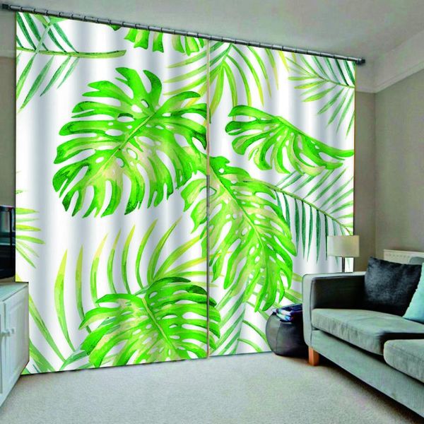 curtain & drapes thick blackout green leaf po printing curtains for girls and boys modern window door decoration
curtain & drapes thick blackout green leaf po printing curtains for girls and boys modern window door decoration