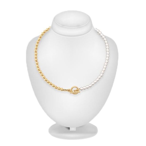 chains unique personality jewelry niche high-preservation color copper beads sliding chain pearl necklace female round neckla, Silver
chains unique personality jewelry niche high-preservation color copper beads sliding chain pearl necklace female round neckla, Silver