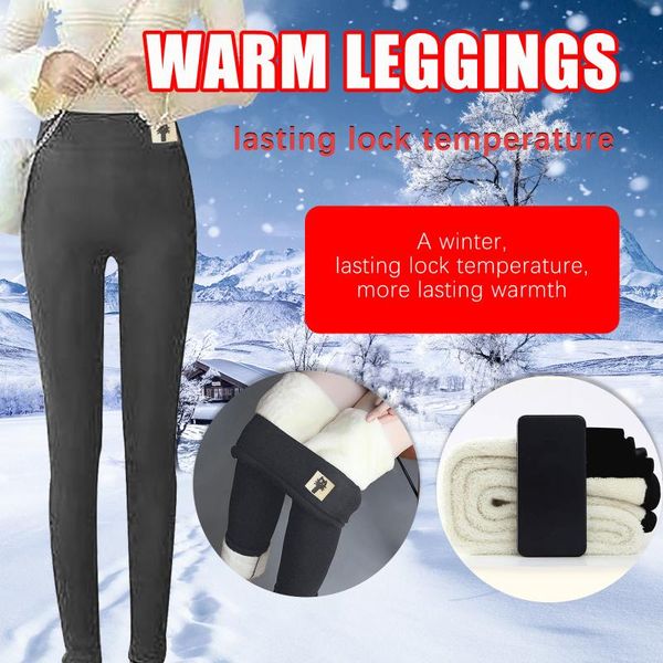 women's leggings winter warm super-thick high stretch lamb cashmere leggins waist skinny trousers keep pants, Black
women's leggings winter warm super-thick high stretch lamb cashmere leggins waist skinny trousers keep pants, Black