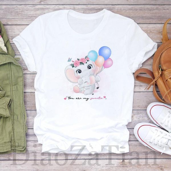 women's t-shirt women cute printing 90s summer spring trend casual fashion print female clothes tees tshirt, White
women's t-shirt women cute printing 90s summer spring trend casual fashion print female clothes tees tshirt, White