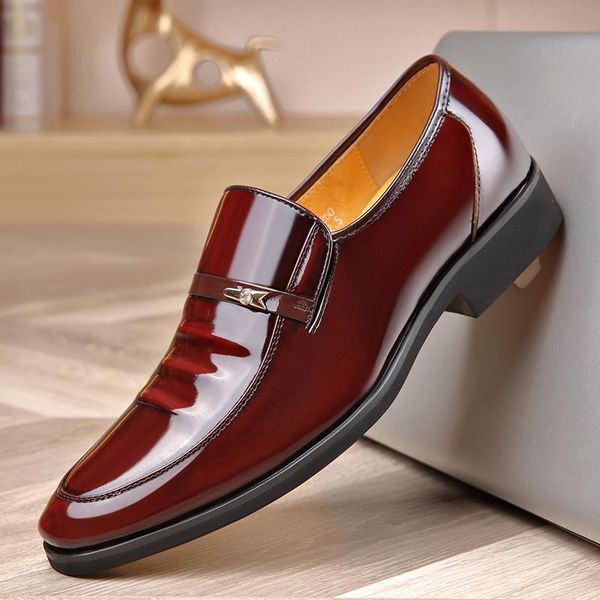 dress shoes spring autumn business and leisure middle-aged old dad mens glitter cowhide wear-resisting rubber men's flats, Black
dress shoes spring autumn business and leisure middle-aged old dad mens glitter cowhide wear-resisting rubber men's flats, Black