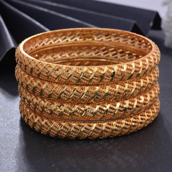 wando 4pcs/lot gold colour bangles for women/girl middle eastern jewelry classic round copper bracelets jewelry gifts, Black
wando 4pcs/lot gold colour bangles for women/girl middle eastern jewelry classic round copper bracelets jewelry gifts, Black