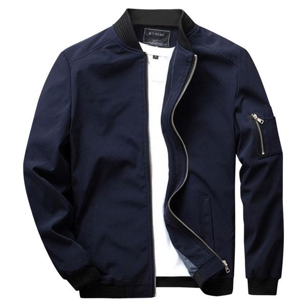 men's jackets zipper jacket men casual streetwear hip hop slim pilot coats solid stand collar winter soft shell overcoat, Black;brown
men's jackets zipper jacket men casual streetwear hip hop slim pilot coats solid stand collar winter soft shell overcoat, Black;brown