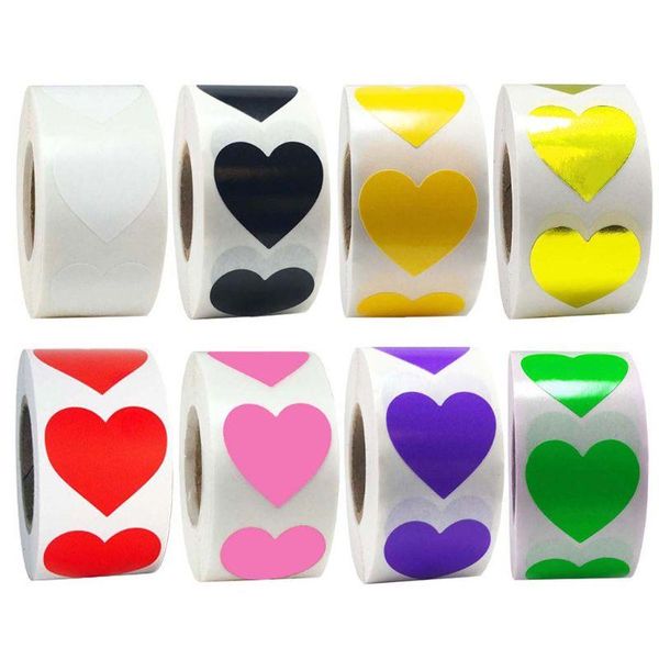 500pcs/roll heart shaped love seal stickers scrapbook gift packaging birthday party supplies wrap
500pcs/roll heart shaped love seal stickers scrapbook gift packaging birthday party supplies wrap
