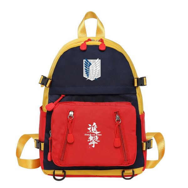 backpack fashion attack on titan nylon travel bag trend contrast color casual student cool school
backpack fashion attack on titan nylon travel bag trend contrast color casual student cool school