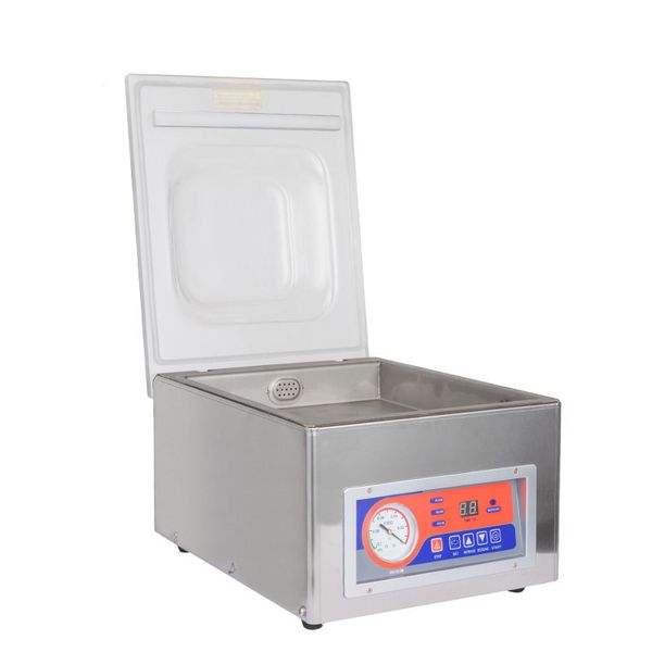 Image of Commercial Vacuum Sealing Packing Machine Automatic Vacuum Plastic Bag Sealer Food Sealing Machine Wet and Dry
