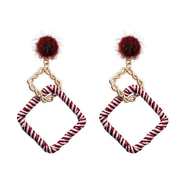 dangle & chandelier 2021 fashion color striped square pendant earrings black and white long quadrilateral female gift, Silver
dangle & chandelier 2021 fashion color striped square pendant earrings black and white long quadrilateral female gift, Silver