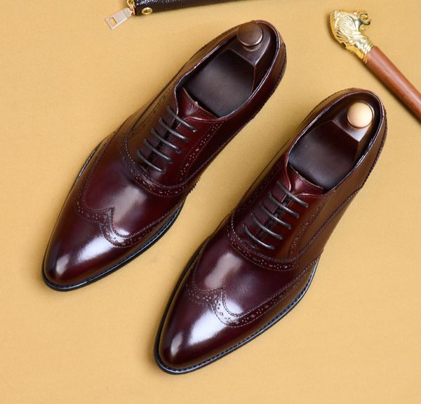 italian mens dress shoes genuine leather brogue shoes fashion vintage retro party formal business wedding office shoes, Black
italian mens dress shoes genuine leather brogue shoes fashion vintage retro party formal business wedding office shoes, Black