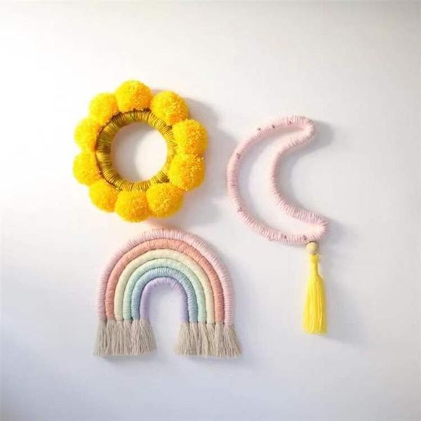 nordic hand-woven cotton thread weaving sun flower wall hanging pendant kids room nursery decoration home ornament decorative objects & figu
nordic hand-woven cotton thread weaving sun flower wall hanging pendant kids room nursery decoration home ornament decorative objects & figu