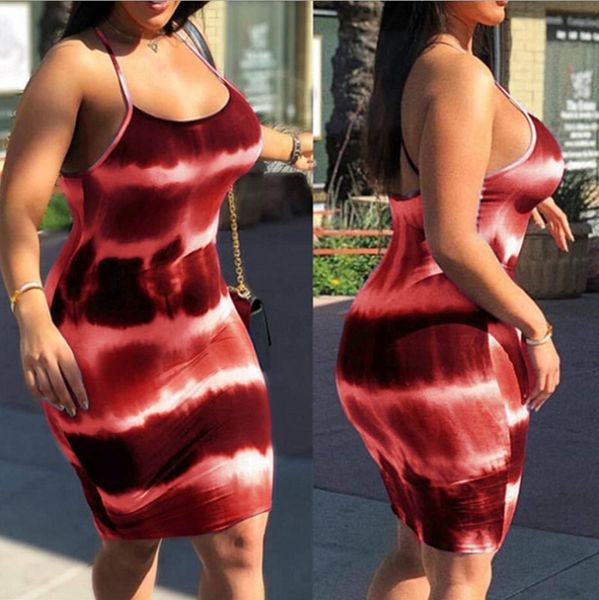 women tie dye strappy summer party slim bodycon mini dress clubwear vintage fashion short pencil dresses casual tight skirt, Black;gray
women tie dye strappy summer party slim bodycon mini dress clubwear vintage fashion short pencil dresses casual tight skirt, Black;gray