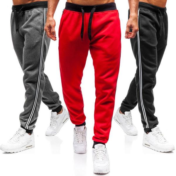 men's pants mens jogger spring autumn side stripe casual sweatpants for men joggers sportswear kztj, Black
men's pants mens jogger spring autumn side stripe casual sweatpants for men joggers sportswear kztj, Black