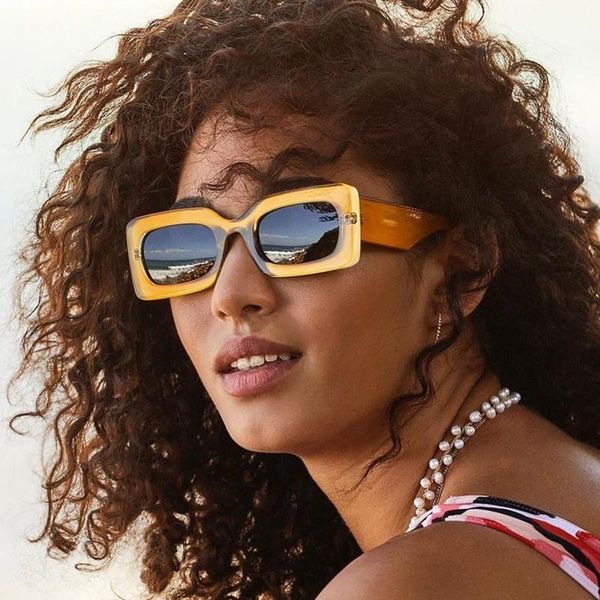 sunglasses fashion vintage big frame square women men designer travel sun glasses for female shades uv400, White;black
sunglasses fashion vintage big frame square women men designer travel sun glasses for female shades uv400, White;black