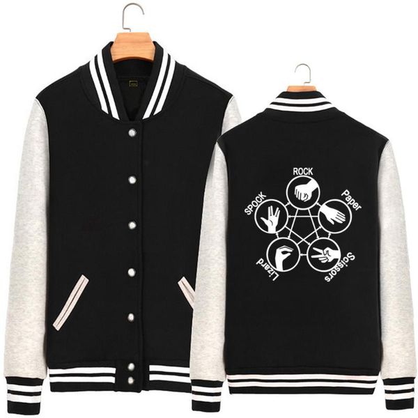 women's jackets sheldon rock paper scissors lizard spock tbbt hand game girls woman full zip autumn winter fleece baseball ziiart, Black;brown
women's jackets sheldon rock paper scissors lizard spock tbbt hand game girls woman full zip autumn winter fleece baseball ziiart, Black;brown