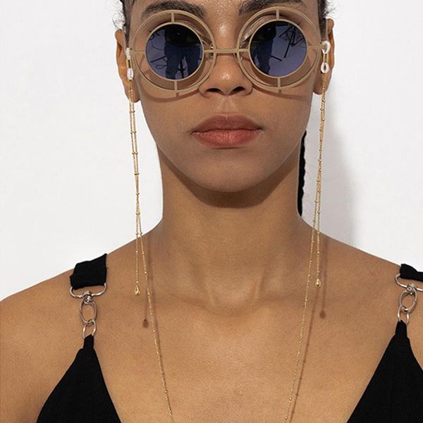 sunglasses frames gold glasses chain for women round beads lanyard fashion strap cords casual accessories dj-199, Silver
sunglasses frames gold glasses chain for women round beads lanyard fashion strap cords casual accessories dj-199, Silver