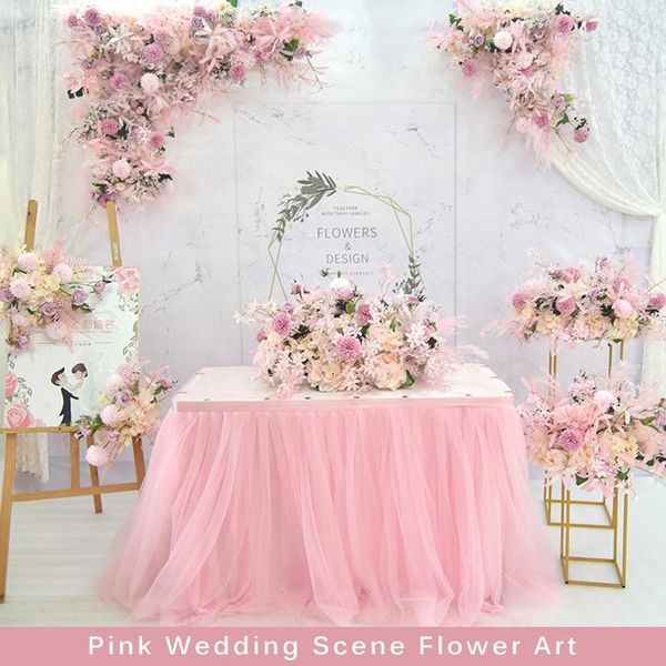 decorative flowers & wreaths wedding simulation pink scene set flower art welcome area soft decoration el stage layout showcase background
decorative flowers & wreaths wedding simulation pink scene set flower art welcome area soft decoration el stage layout showcase background