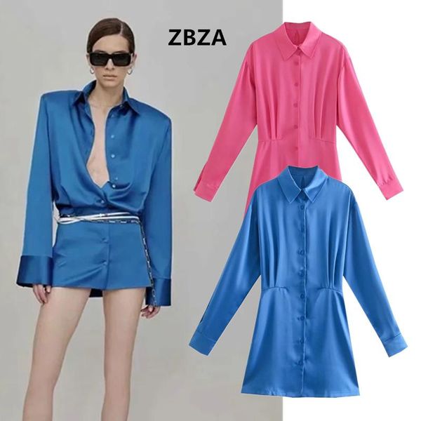 casual dresses zbza ladies two color retro fashion satin mini dress solid long sleeve elegant shirt office lady, Black;gray
casual dresses zbza ladies two color retro fashion satin mini dress solid long sleeve elegant shirt office lady, Black;gray