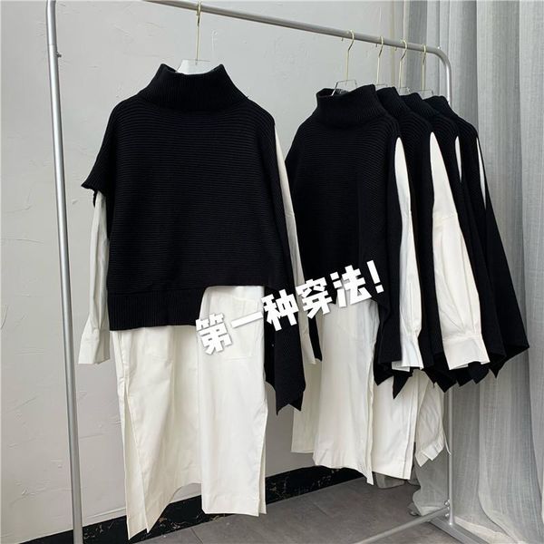 female autumn and spring sweet irregular knitted with plus size white shirt dress casual dresses, Black;gray
female autumn and spring sweet irregular knitted with plus size white shirt dress casual dresses, Black;gray