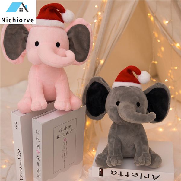 2 colors kids elephant pluh toys with christmas hat soft pillow stuffed cartoon animals soft dolls toys kids sleeping back cushion children
2 colors kids elephant pluh toys with christmas hat soft pillow stuffed cartoon animals soft dolls toys kids sleeping back cushion children