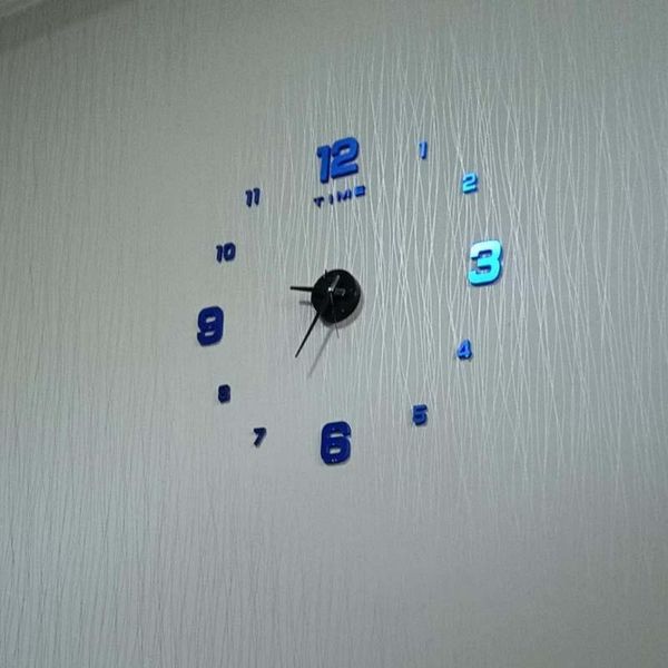 creative personality silent wall clock background decorative diy 3d living room stickers hanging clocks
creative personality silent wall clock background decorative diy 3d living room stickers hanging clocks
